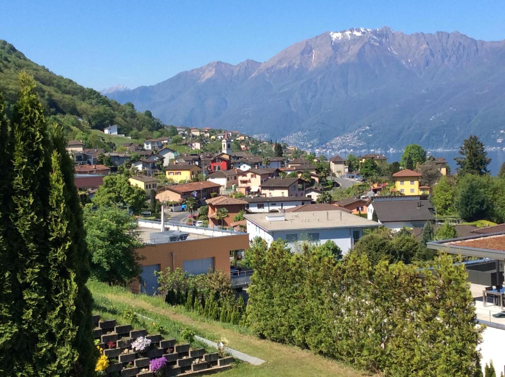 Residenza Al Castagno Duplex By Fewotessin Piazzogna Exterior foto